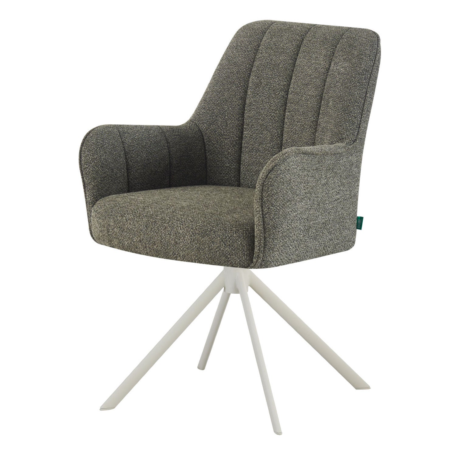 Esszimmerstühle THOMAS-ZURI 2er Set, 360° drehbar mit Rückholfunktion