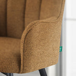 Esszimmerstühle THOMAS-ZARA 2er Set, 360° drehbar mit Rückholfunktion