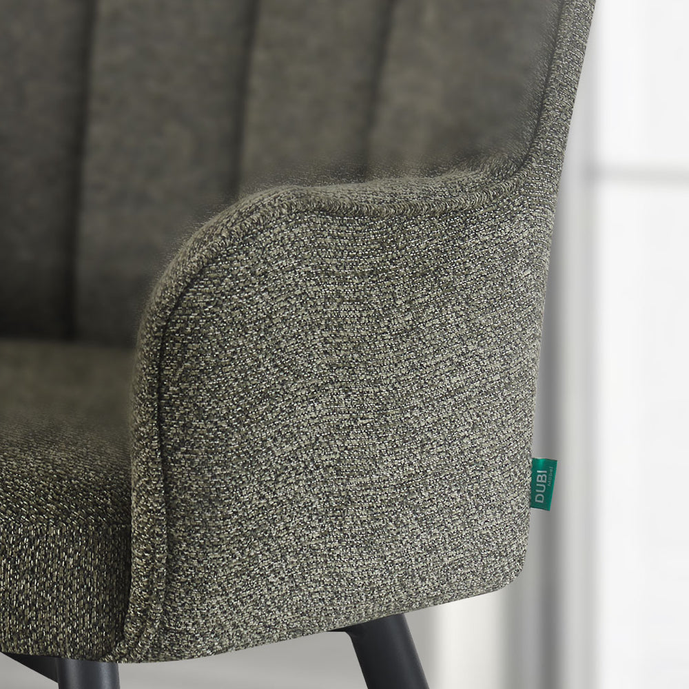 Esszimmerstühle THOMAS-ZARA 2er Set, 360° drehbar mit Rückholfunktion