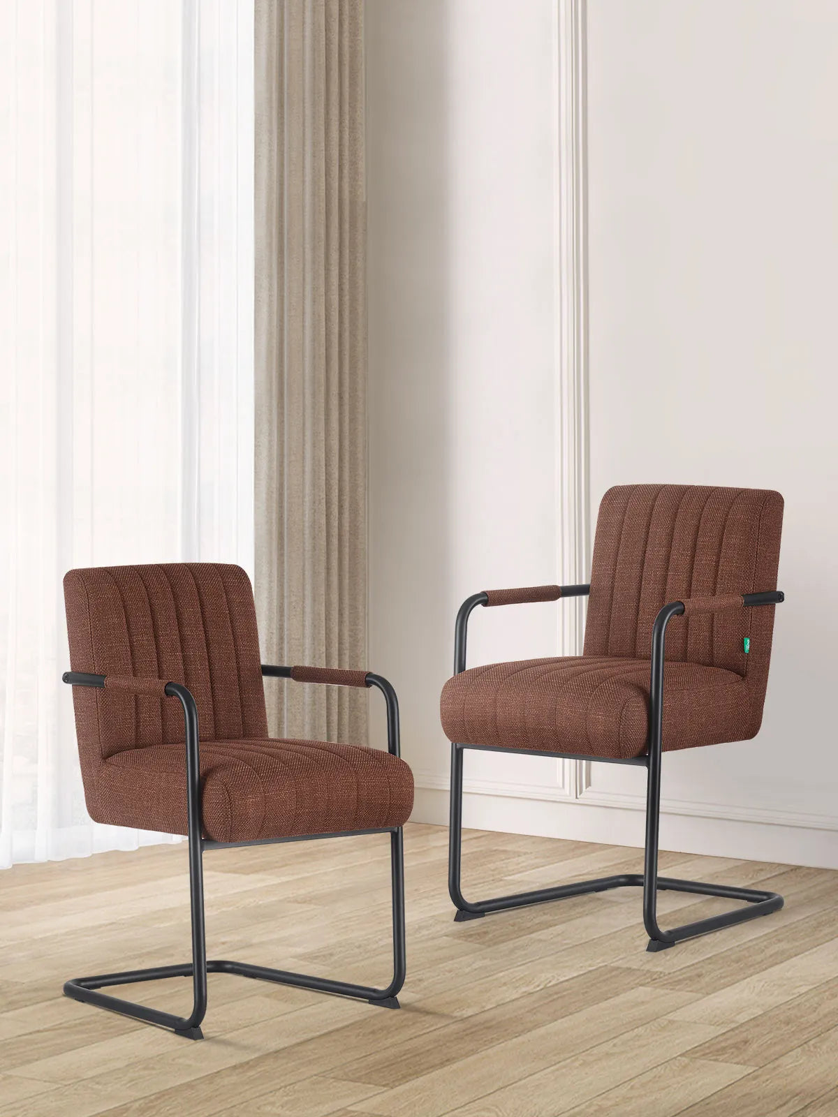 Chaise en porte-à-faux BEN (lot de 2) | B06 Grâce Dynamique