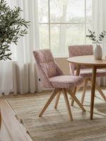 TALINA 2er Set, 360° drehbares Holzgestell