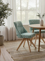 TALINA 2er Set, 360° drehbares Holzgestell