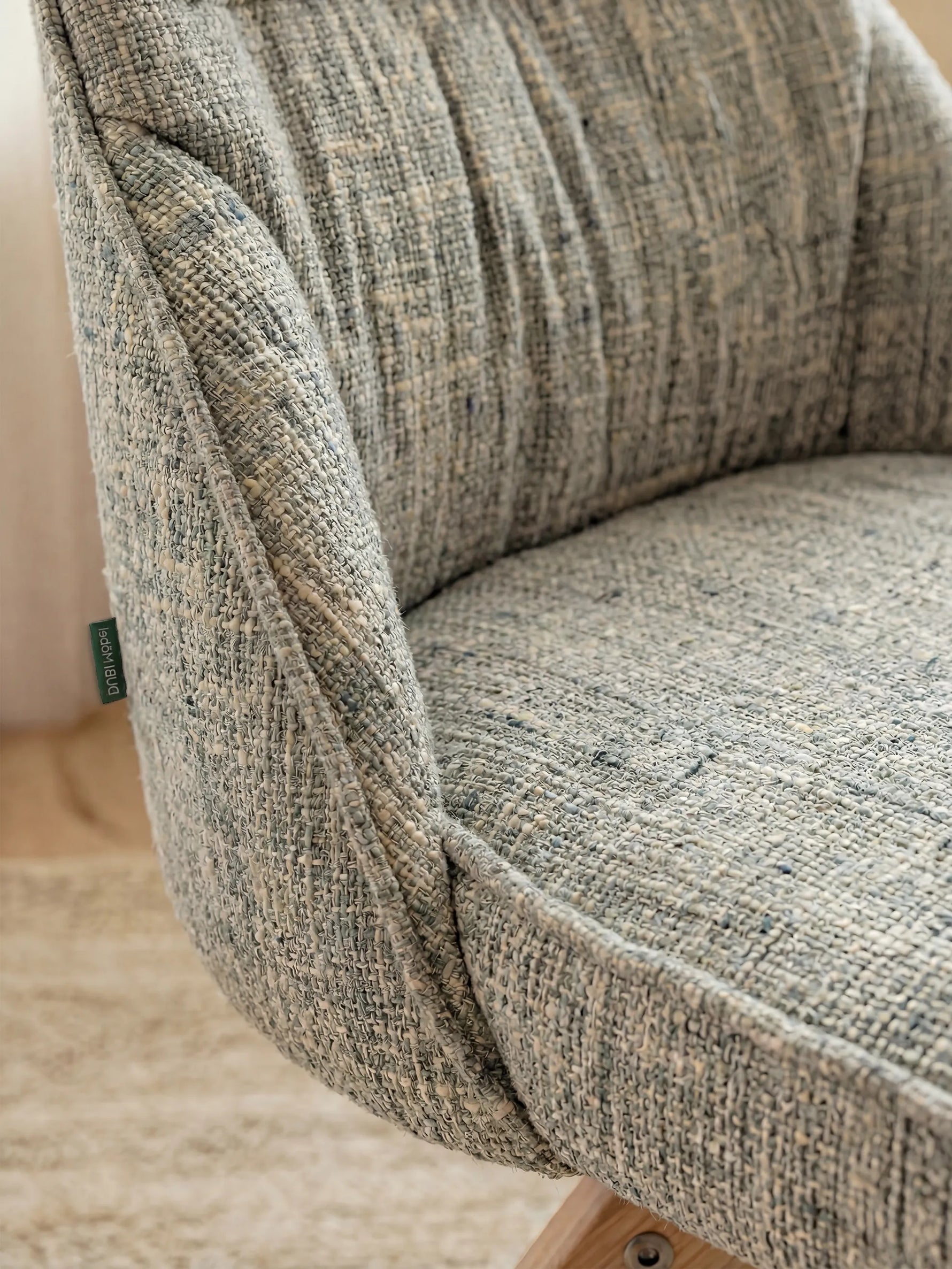 TALINA 2er Set, 360° drehbares Holzgestell