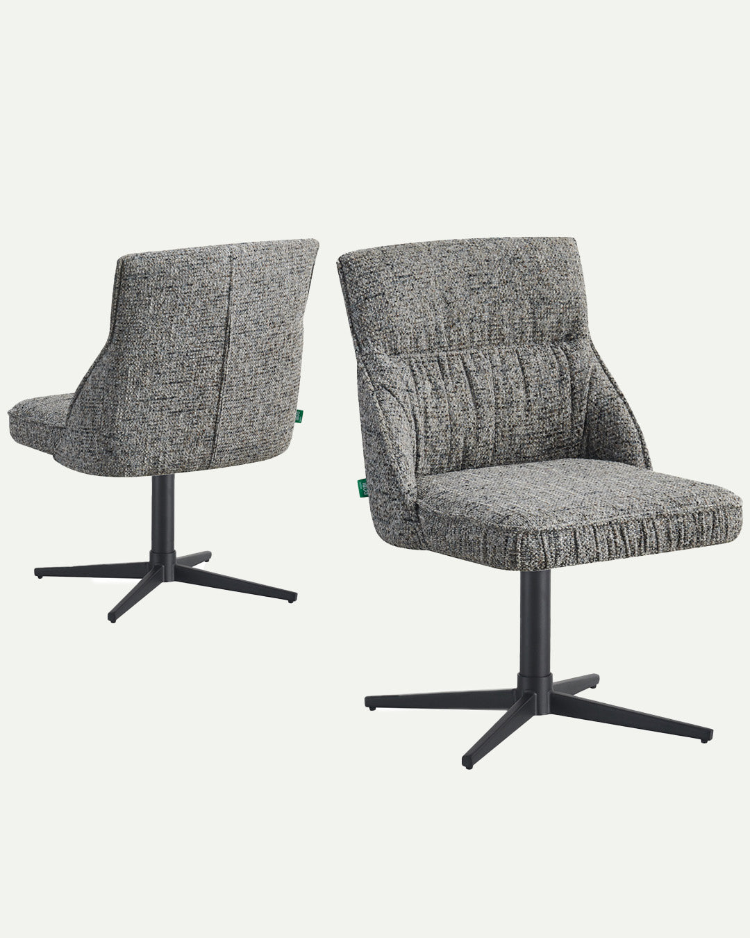 LORENA 2er Set, 360° drehbar mit Rückholfunktion