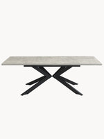 MALTE - Ausziehtisch mit 2 Einlegeplatten für 6-8 Personen