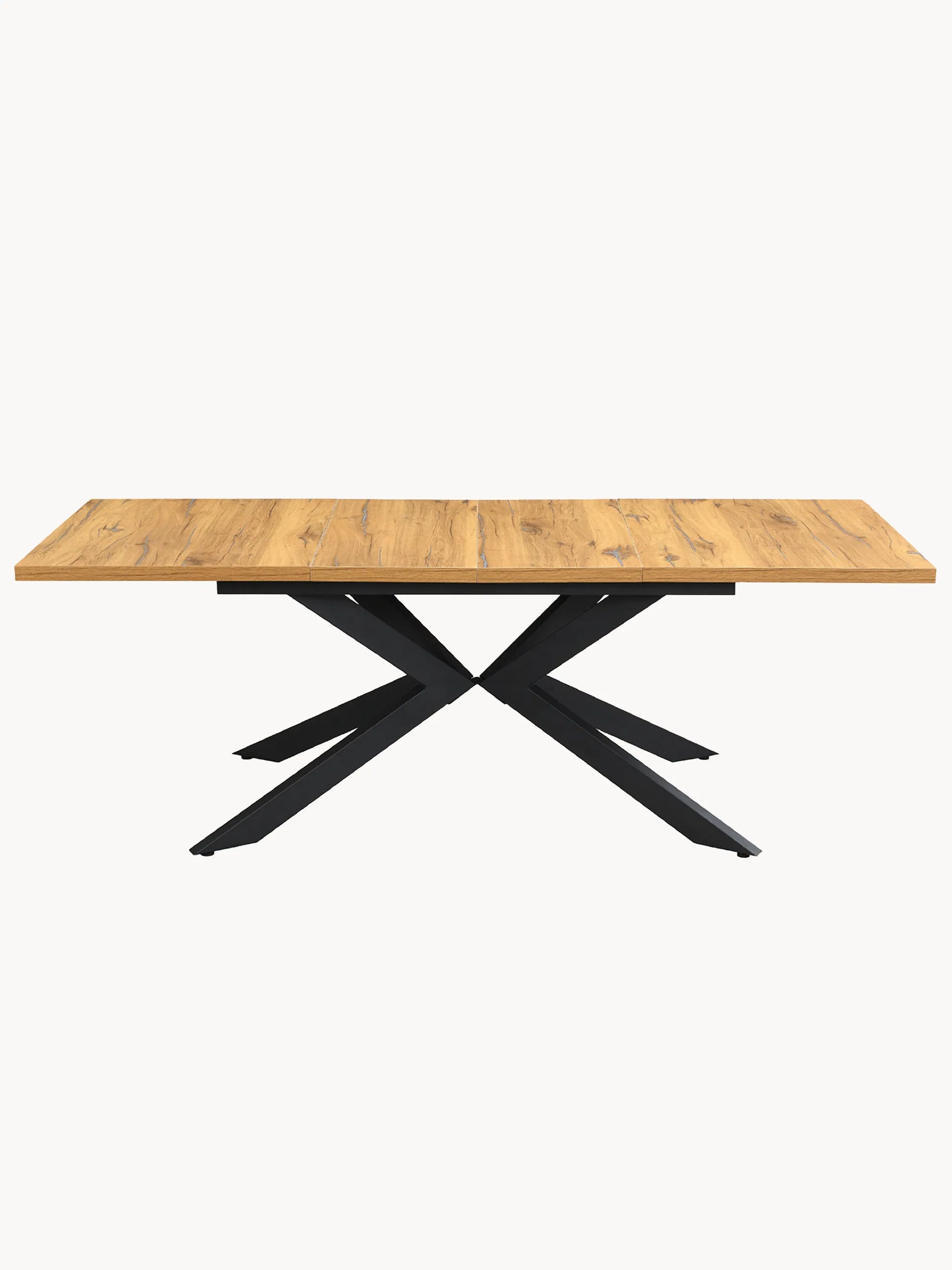 MALTE - Ausziehtisch mit 2 Einlegeplatten für 6-8 Personen