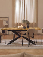 MALTE - Ausziehtisch mit 2 Einlegeplatten für 6-8 Personen