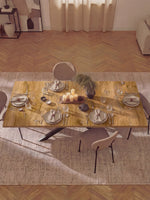 MALTE - Ausziehtisch mit 2 Einlegeplatten für 6-8 Personen