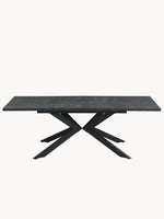 MALTE - Ausziehtisch mit 2 Einlegeplatten für 6-8 Personen