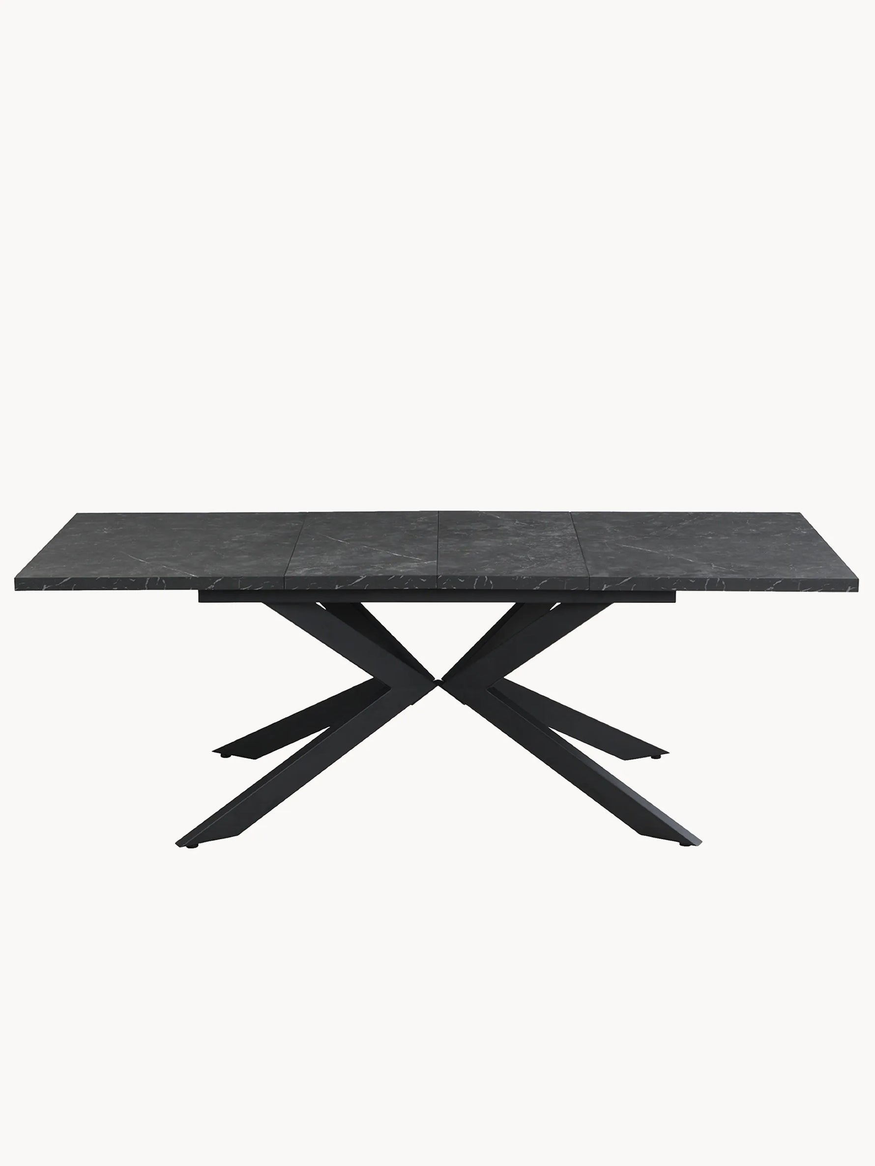 MALTE - Ausziehtisch mit 2 Einlegeplatten für 6-8 Personen