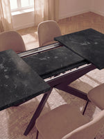 MALTE - Ausziehtisch mit 2 Einlegeplatten für 6-8 Personen