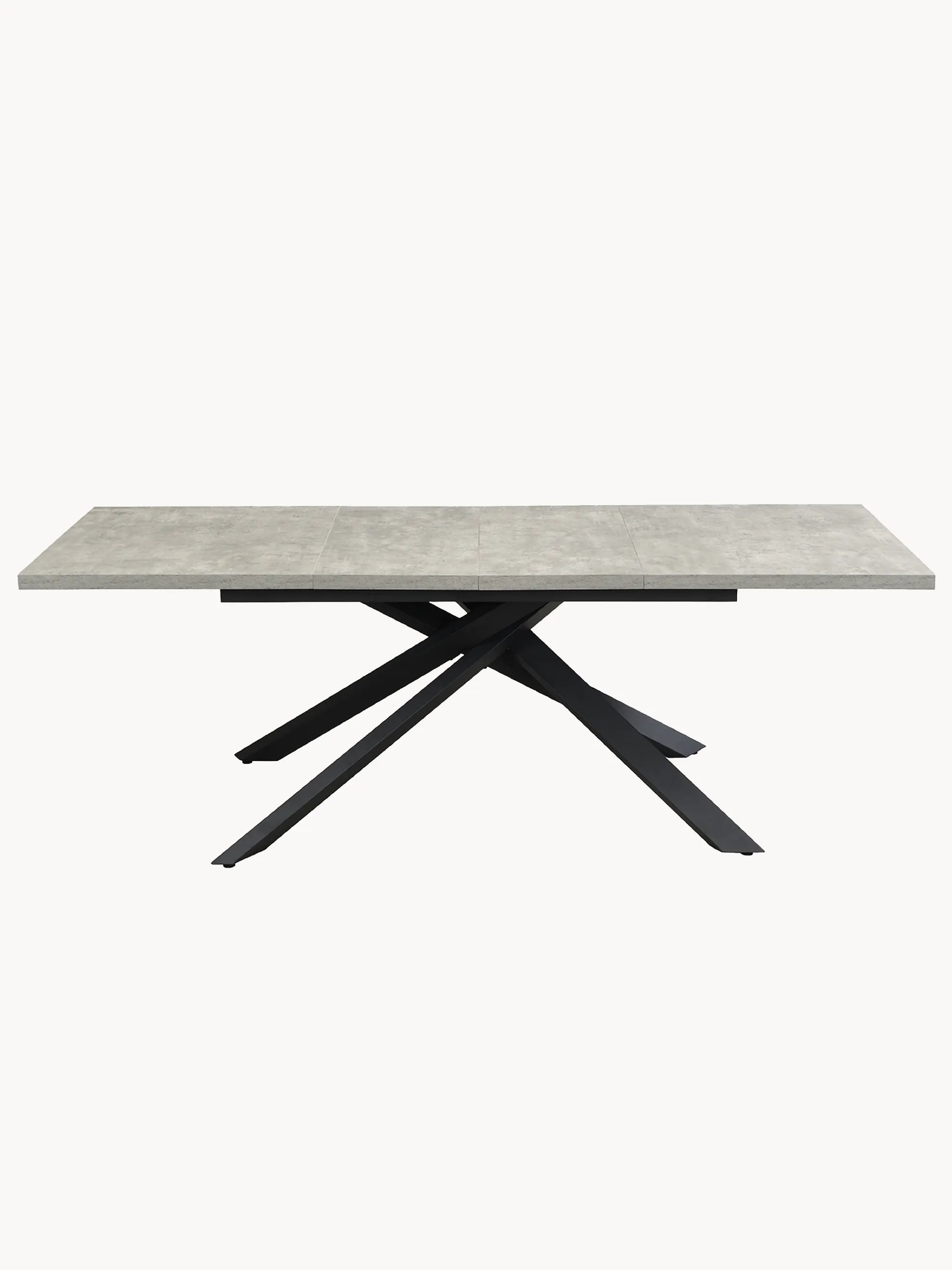 MALTE - Ausziehtisch mit 2 Einlegeplatten für 6-8 Personen