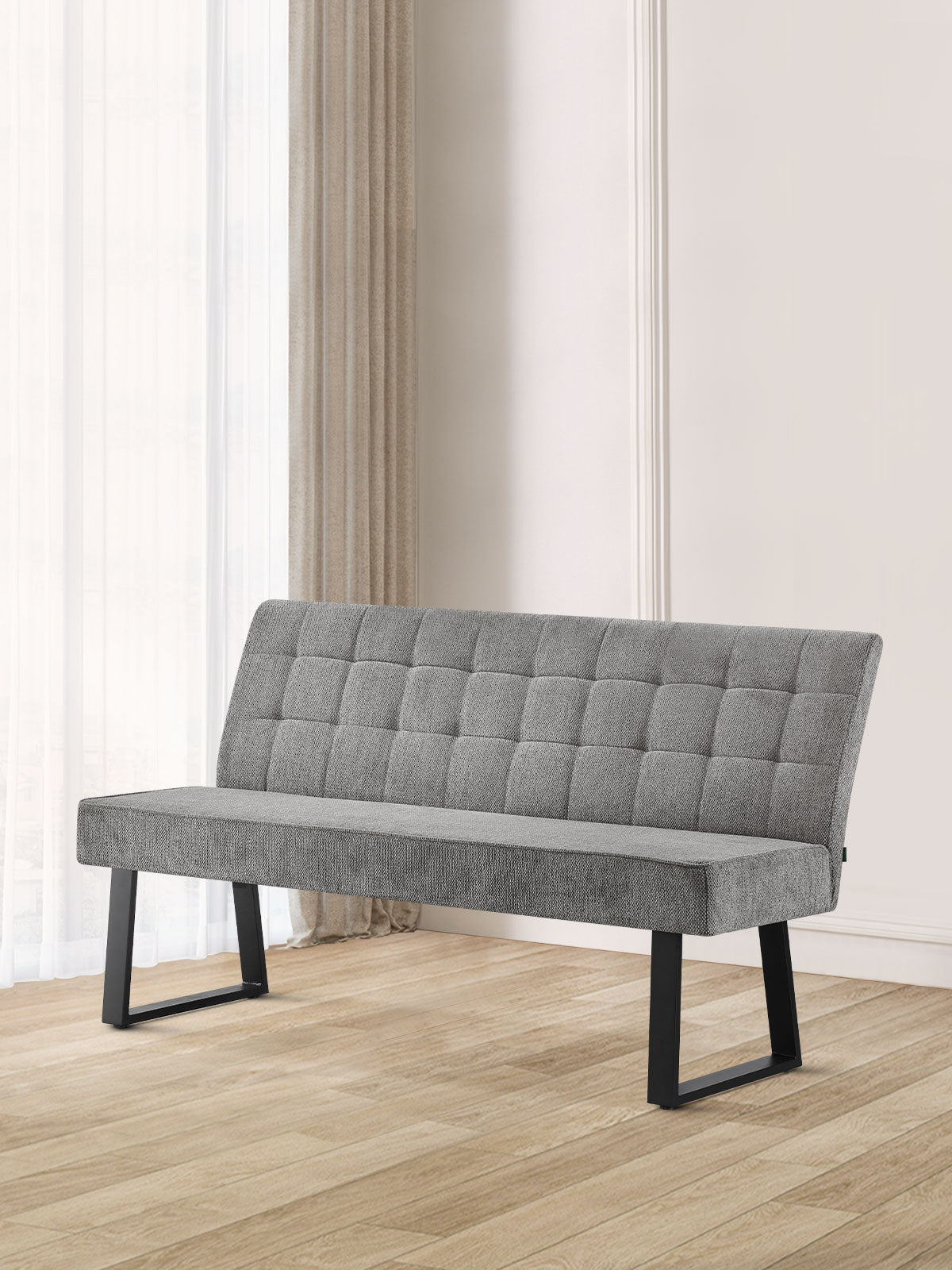 B-Ware Esszimmerbank EMMA Grau