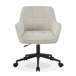 DUBI MÖBEL Premium Bürostuhl mit Federkernpolsterung und Metallgestell