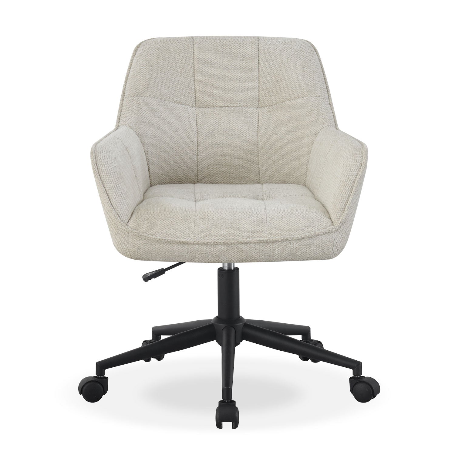 DUBI MÖBEL Premium Bürostuhl mit Federkernpolsterung und Metallgestell