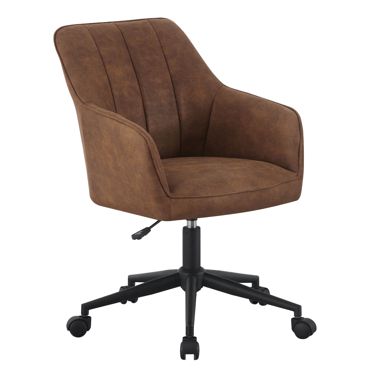 DUBI MÖBEL Premium Bürostuhl mit Federkernpolsterung und Metallgestell