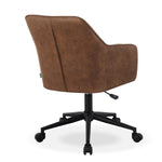 DUBI MÖBEL Premium Bürostuhl mit Federkernpolsterung und Metallgestell