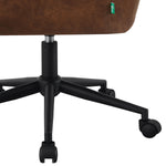 DUBI MÖBEL Premium Bürostuhl mit Federkernpolsterung und Metallgestell