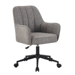 DUBI MÖBEL Premium Bürostuhl mit Federkernpolsterung und Metallgestell