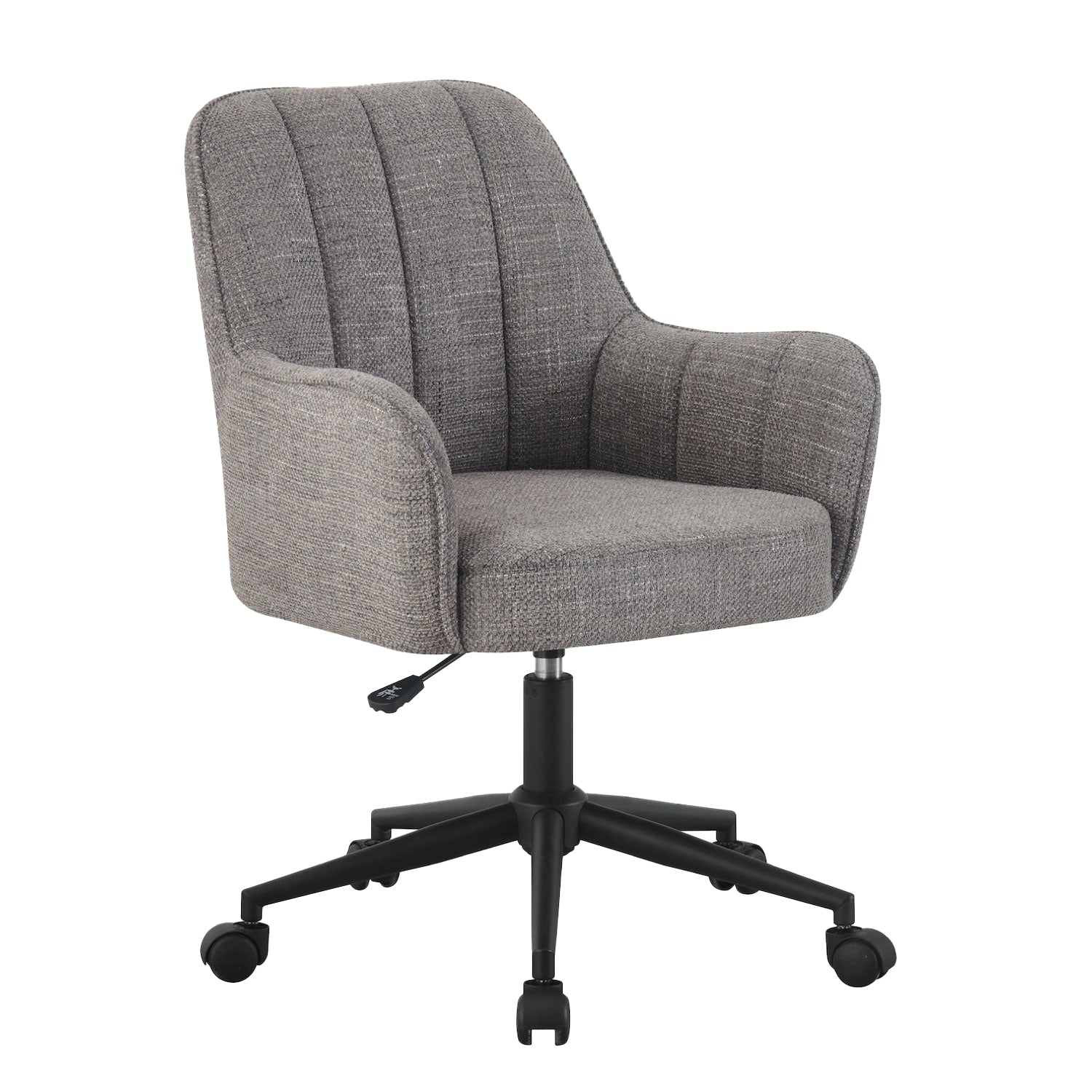 DUBI MÖBEL Premium Bürostuhl mit Federkernpolsterung und Metallgestell