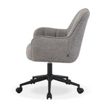 DUBI MÖBEL Premium Bürostuhl mit Federkernpolsterung und Metallgestell