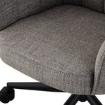 DUBI MÖBEL Premium Bürostuhl mit Federkernpolsterung und Metallgestell