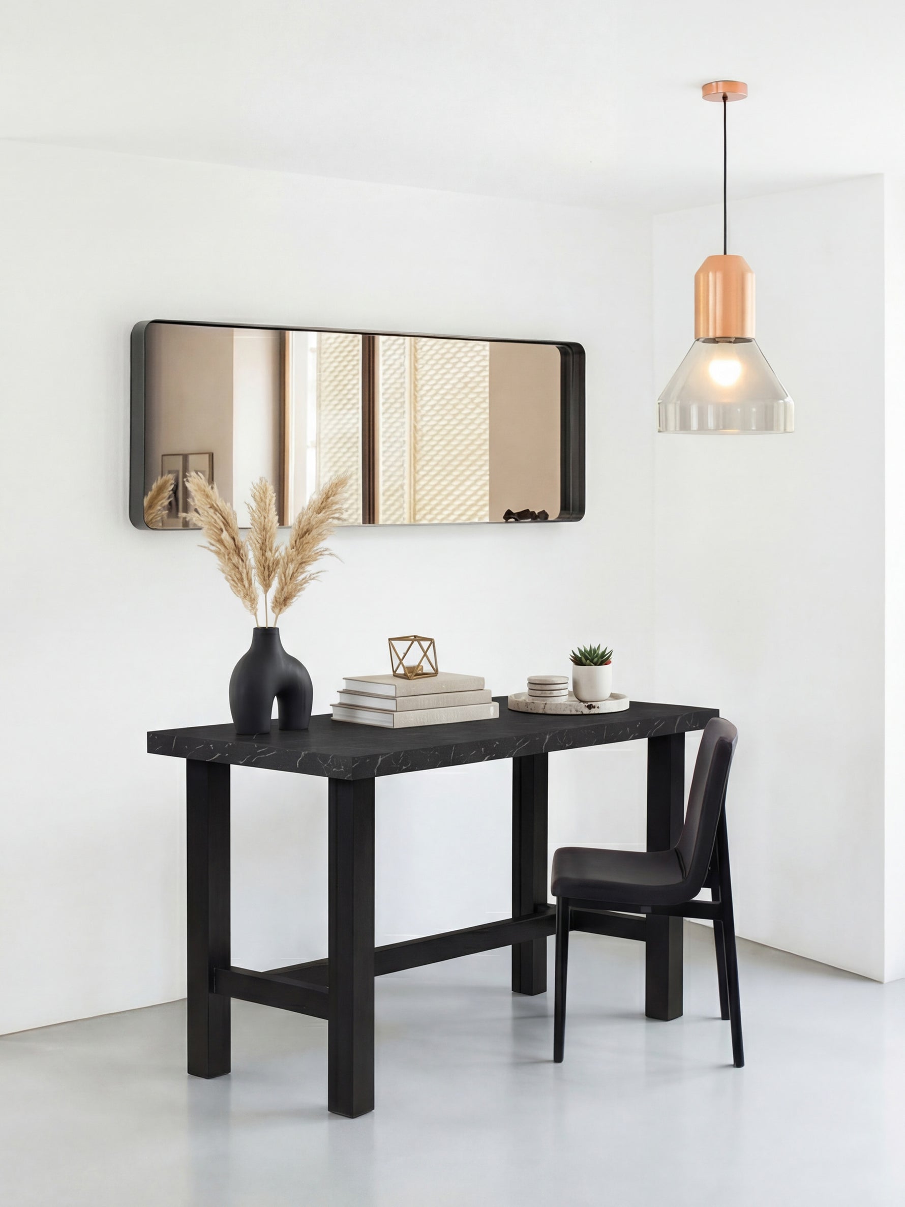 Schreibtisch THOR - stabiler Home Office Tisch in Industrie-Design