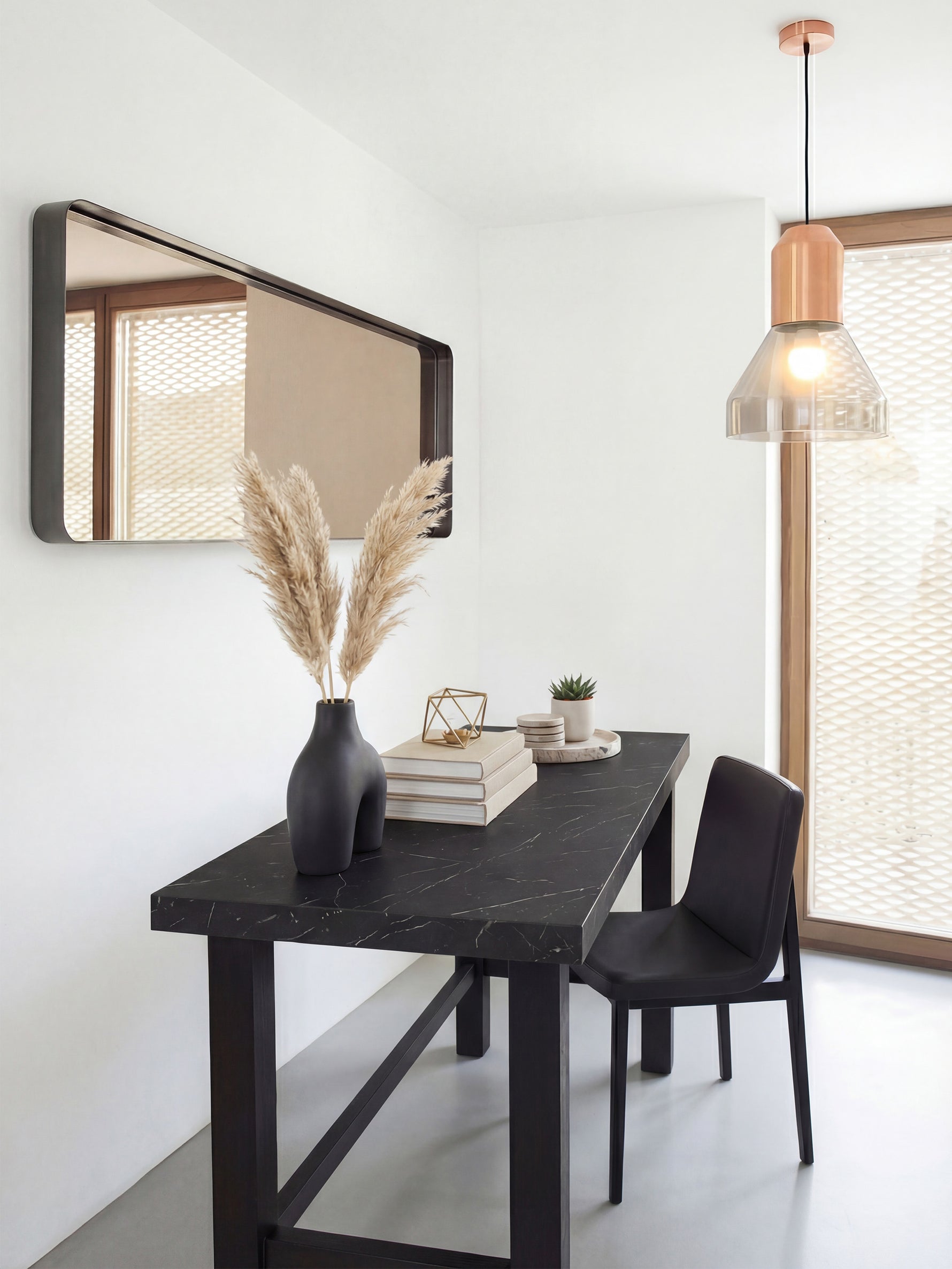 Schreibtisch THOR - stabiler Home Office Tisch in Industrie-Design