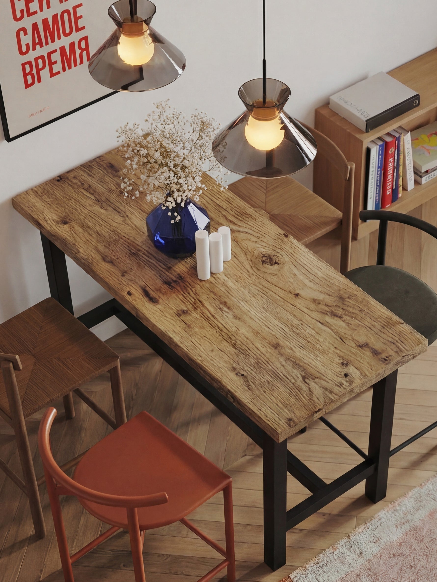 Bartisch LOTTE | Esstisch Bistrotisch Stehtisch für Esszimmer, Küche, Partyraum