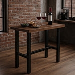 LOTTE-Bartisch mit Massivem Metallgestell