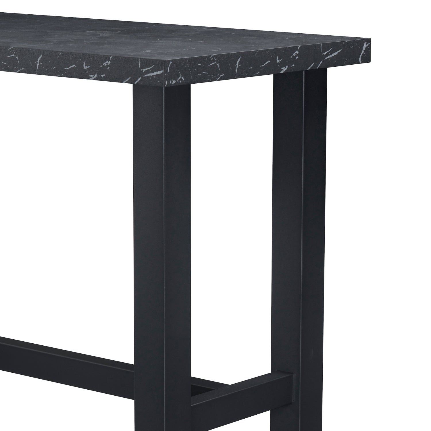 LOTTE-Bartisch mit Massivem Metallgestell