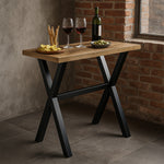 LOTTE-Bartisch mit Massivem Metallgestell