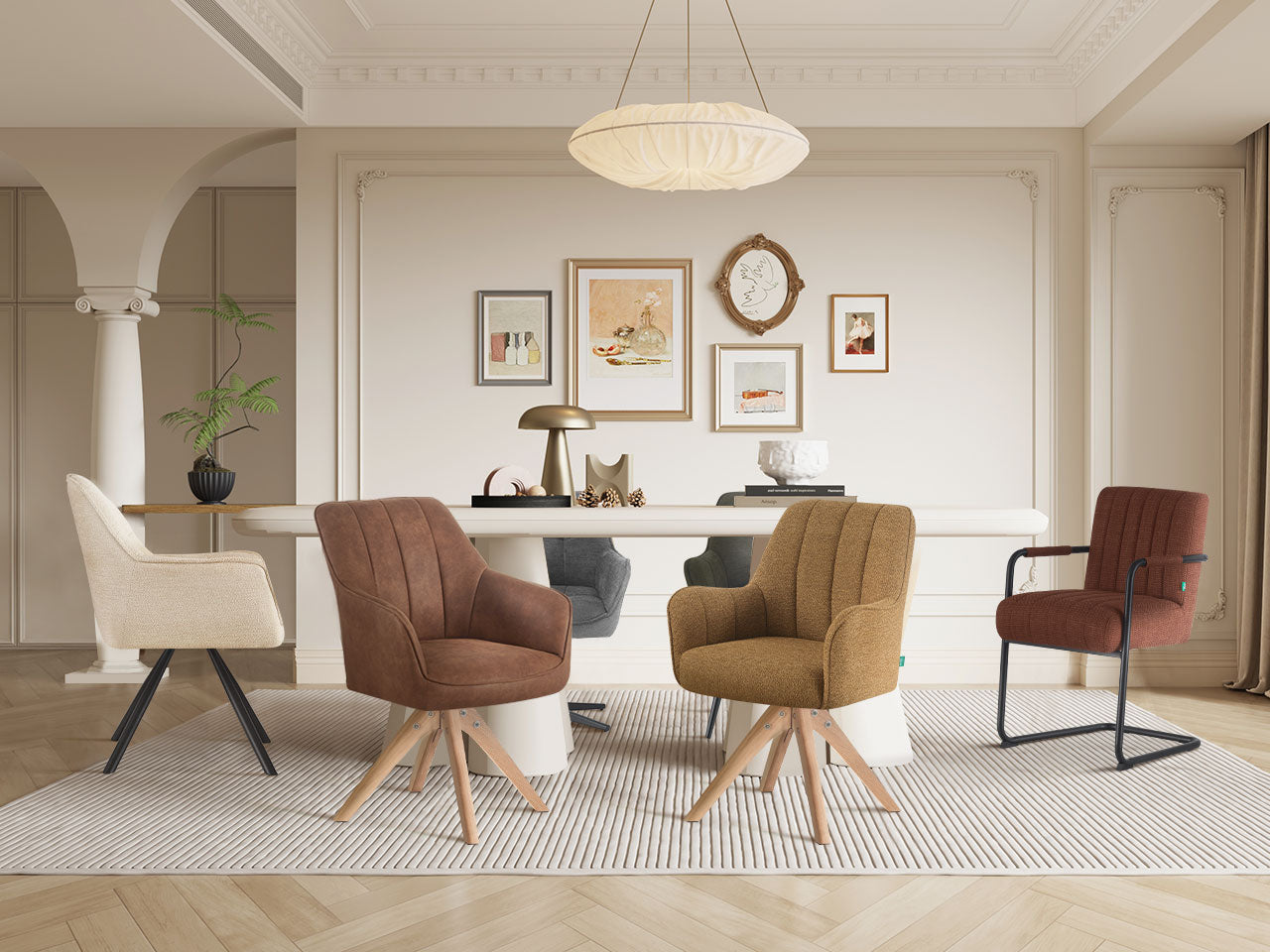 Dining chair Retrobliss B04 set of 2