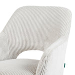 Mika-Lara 2er-Set- Drehstühle mit Gestell aus Massiver Eiche