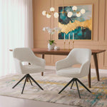 Mika-Nils 2er-Set- Esszimmerstuhl mit Federkernpolsterung