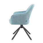 Mika-Ben - Esszimmerstuhl 2er Set mit freier Rückenlehne