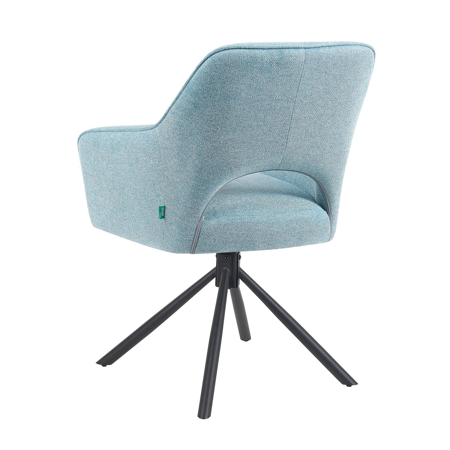 Mika-Ben - Esszimmerstuhl 2er Set mit freier Rückenlehne