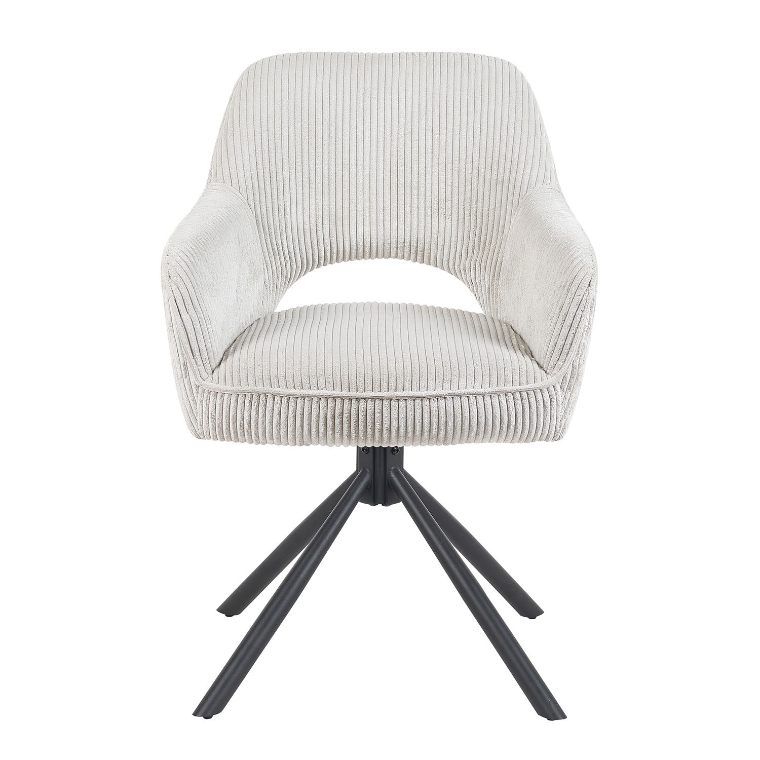 Mika-Ben - Esszimmerstuhl 2er Set mit freier Rückenlehne