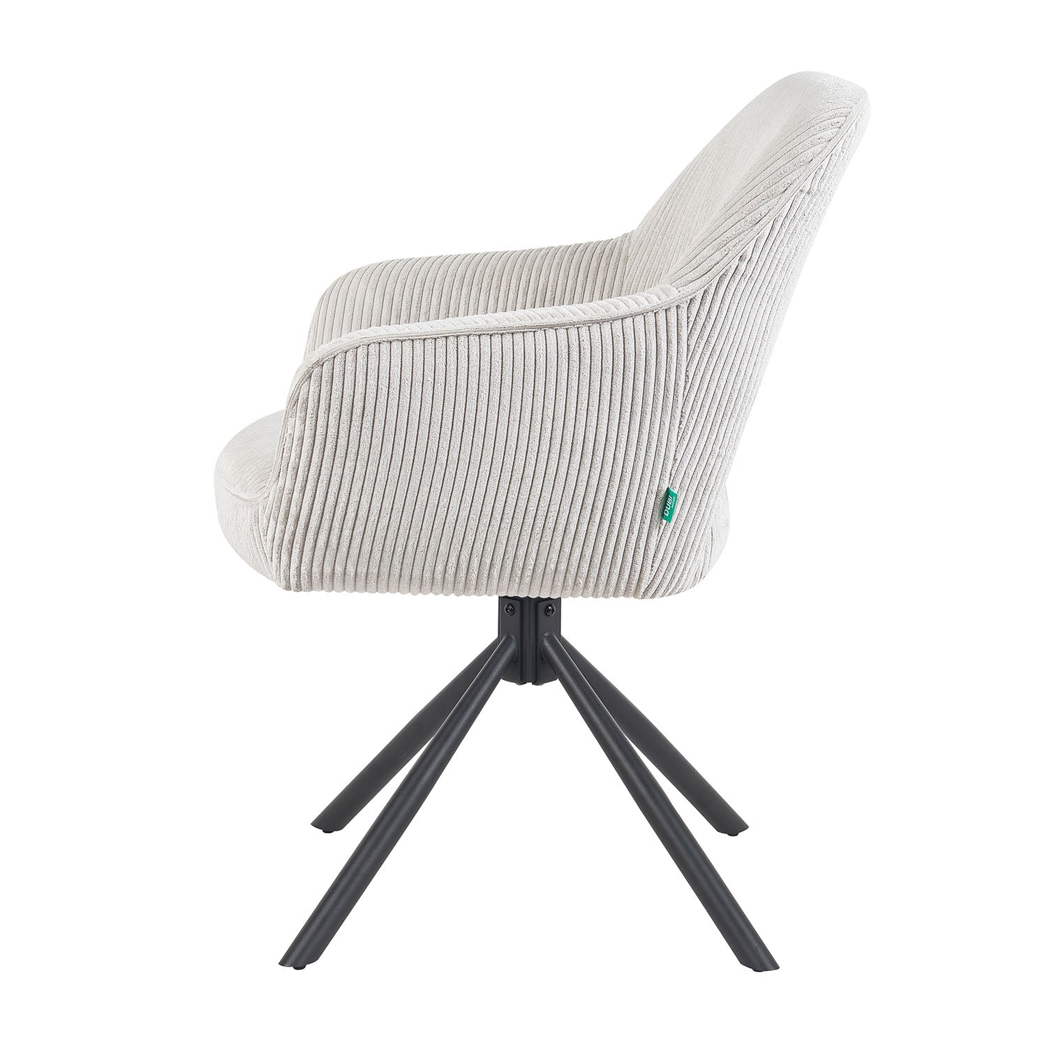 Mika-Ben - Esszimmerstuhl 2er Set mit freier Rückenlehne