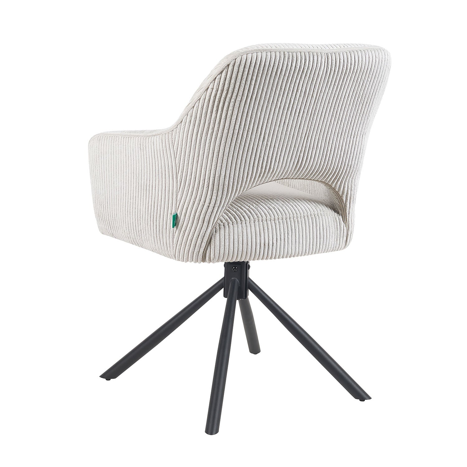 Mika-Ben - Esszimmerstuhl 2er Set mit freier Rückenlehne