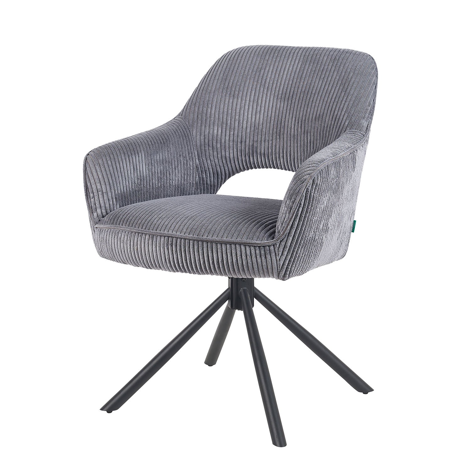 Mika-Ben - Esszimmerstuhl 2er Set mit freier Rückenlehne