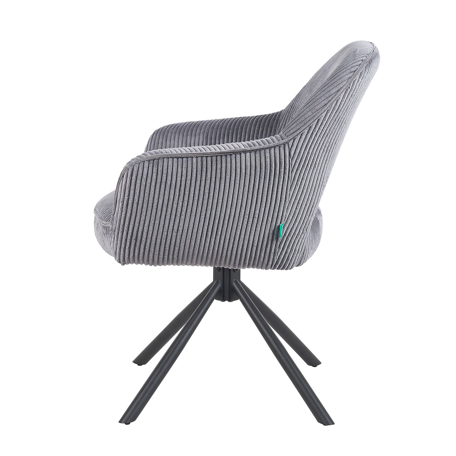 Mika-Ben - Esszimmerstuhl 2er Set mit freier Rückenlehne