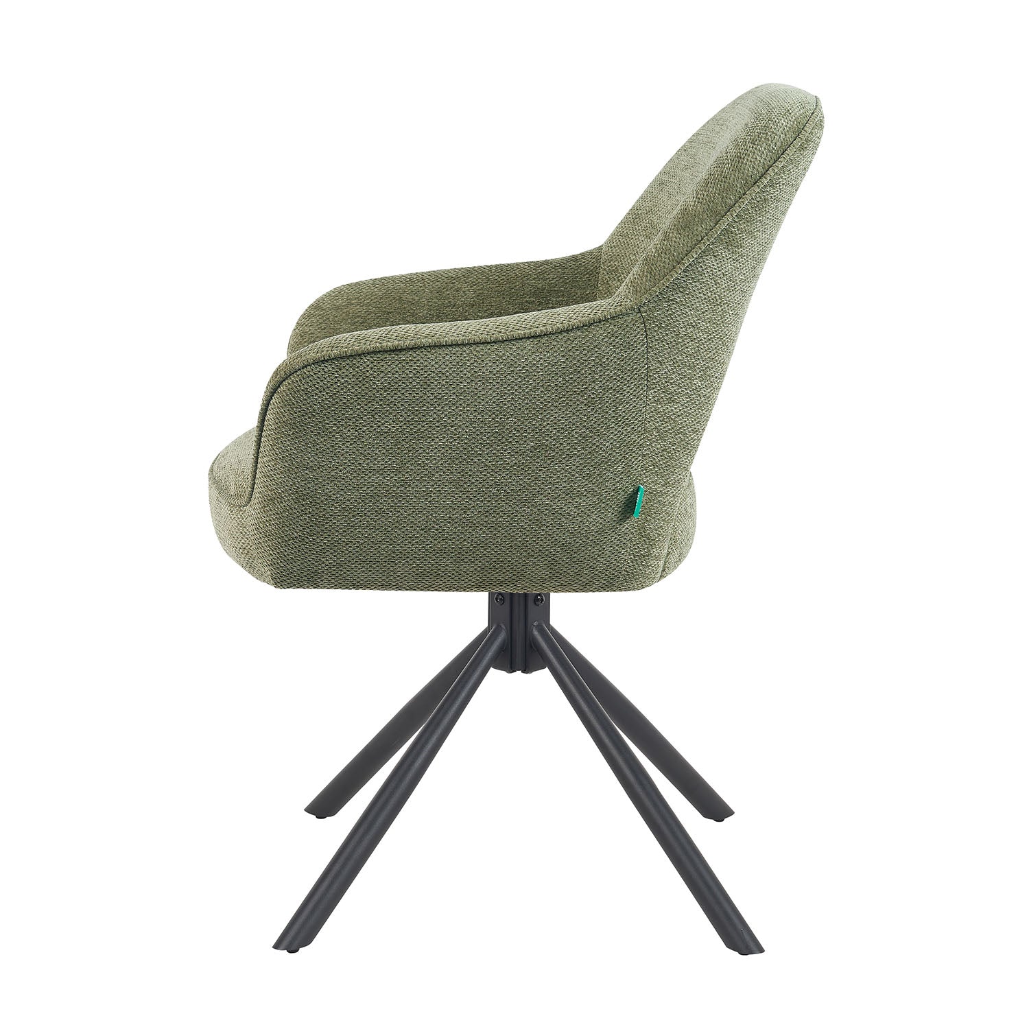 Mika-Ben - Esszimmerstuhl 2er Set mit freier Rückenlehne