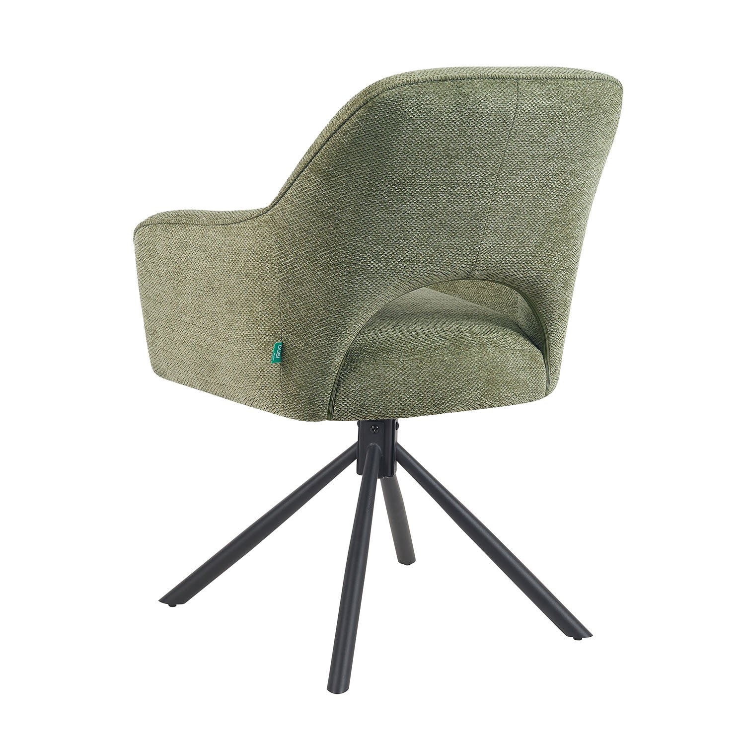 Mika-Ben - Esszimmerstuhl 2er Set mit freier Rückenlehne