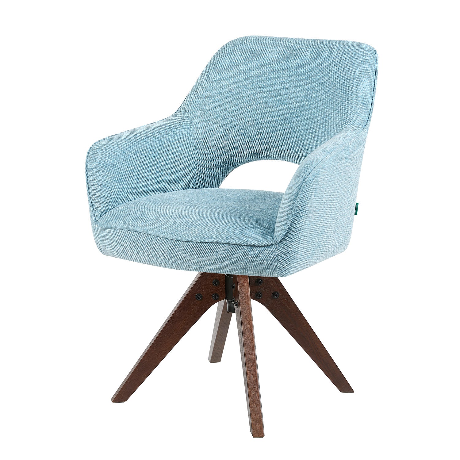 Esszimmerstuhl Mika-Lena 2er-Set - 360° drehbar, Eiche geölt Natur