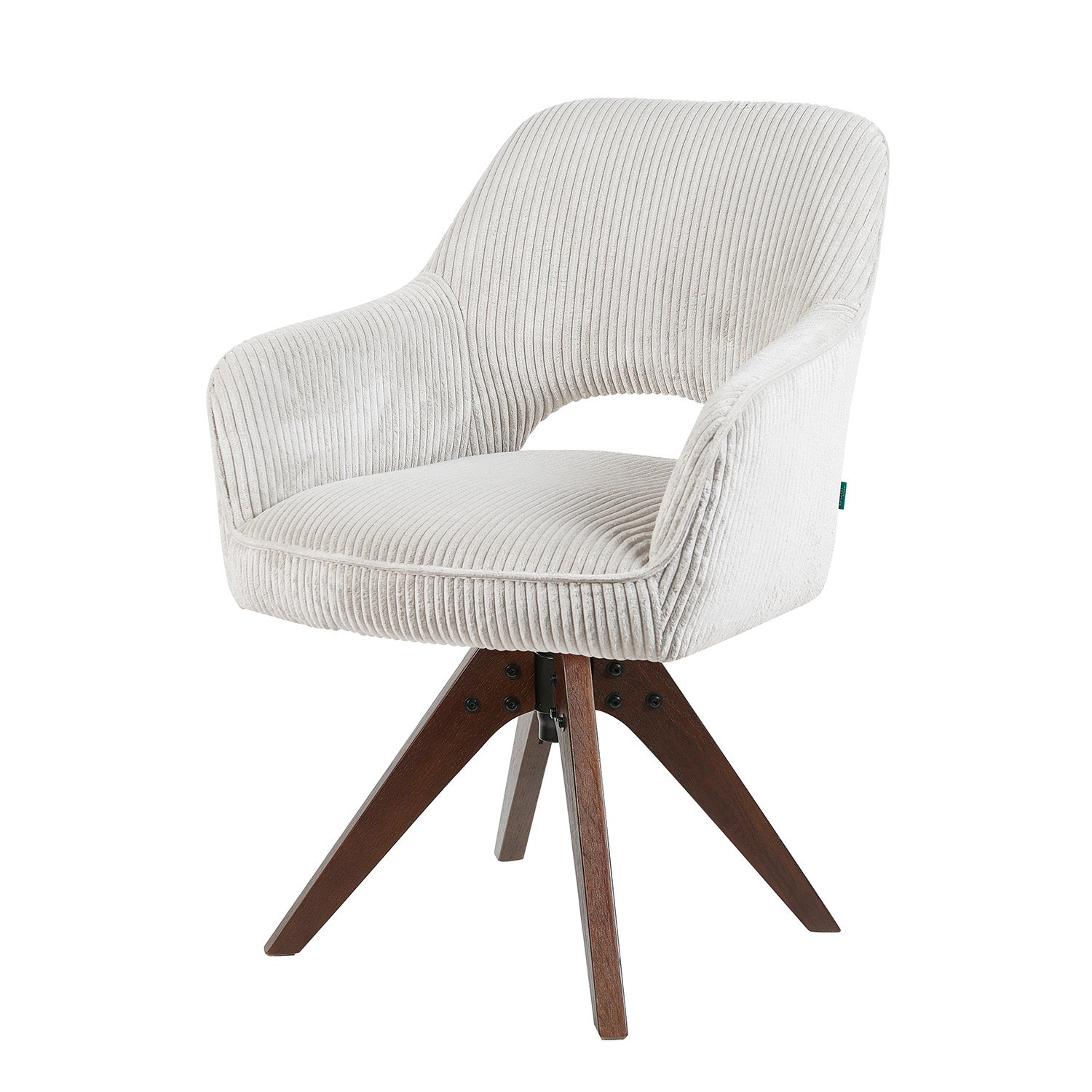 Esszimmerstuhl Mika-Lena 2er-Set - 360° drehbar, Eiche geölt Natur