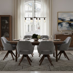 Esszimmerstuhl Mika-Lena 2er-Set - 360° drehbar, Eiche geölt Natur