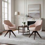 Esszimmerstuhl Mika-Lena 2er-Set - 360° drehbar, Eiche geölt Natur