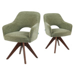 Esszimmerstuhl Mika-Lena 2er-Set - 360° drehbar, Eiche geölt Natur