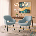 Mika-Nils 2er-Set- Esszimmerstuhl mit Federkernpolsterung